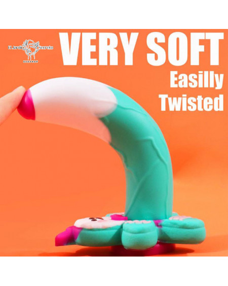 Dildo 18cm Dildo Fantasia galleta navidad Sexo Anal vaginal Punto G