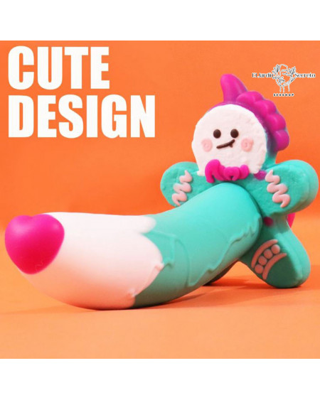 Dildo 18cm Dildo Fantasia galleta navidad Sexo Anal vaginal Punto G