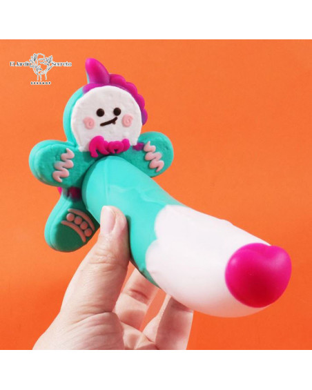 Dildo 18cm Dildo Fantasia galleta navidad Sexo Anal vaginal Punto G