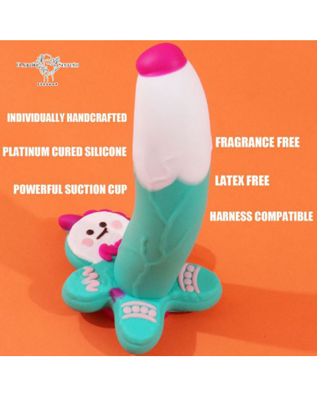 Dildo 18cm Dildo Fantasia galleta navidad Sexo Anal vaginal Punto G