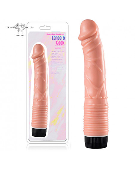 Vibrador realista 22cm Recargable Vibrador Punto G