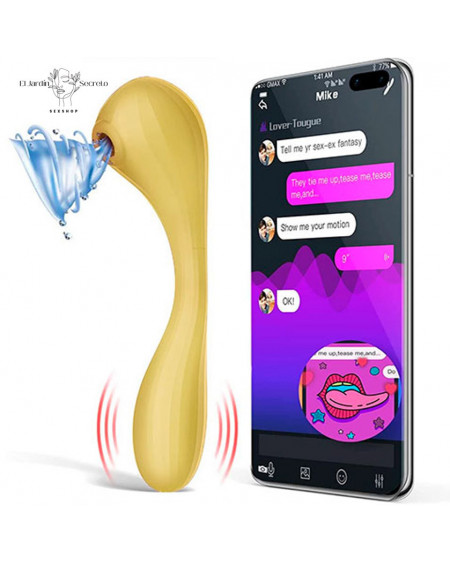 Succionador Clítoris Vibrador Punto G APP Bobi Magic Motion