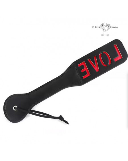 Paleta LOVE Paleta Negra para Nalgadas Spanking BDSM