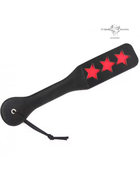 Paleta ESTRELLA Paleta Negra para Nalgadas Spanking BDSM
