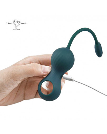 Bolas Kegel con vibración APP Fun Town Crystal Magic Motion