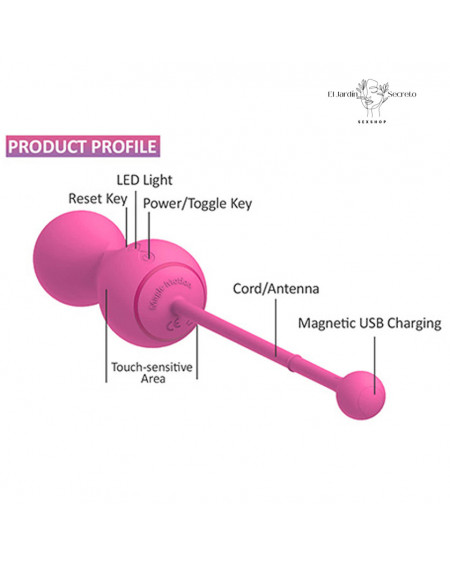 Bolas Kegel con vibración APP Entrenador Vaginal Kegel Master Gen 2