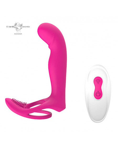 Anillo Para Pene con Vibrador para Doble penetración S-Hande5
