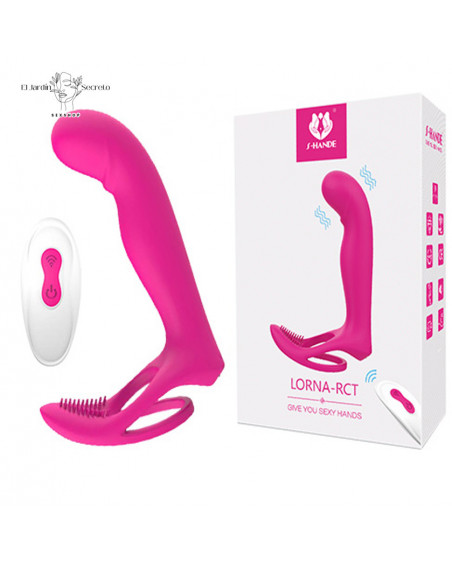 Anillo Para Pene con Vibrador para Doble penetración S-Hande5