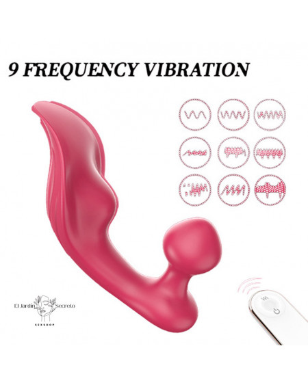 Vibrador 10cm Clítoris Punto G Vibrador Para Panty Nymph S-Hande