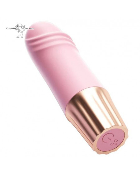 Mini Vibrador Bala 10cm Recargable Glans Wand Lilo