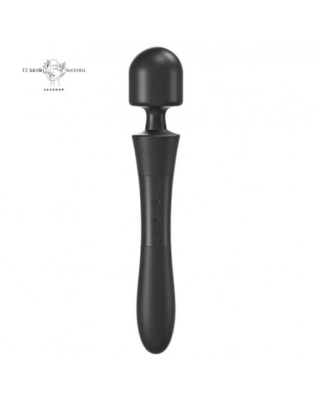 Vibrador 34cm Vibrador Negro Varita Magica Superman AV Wand Black Lilo