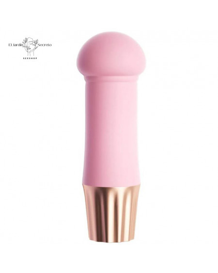 Mini Vibrador Bala 10cm Recargable Mushroom Wand Lilo