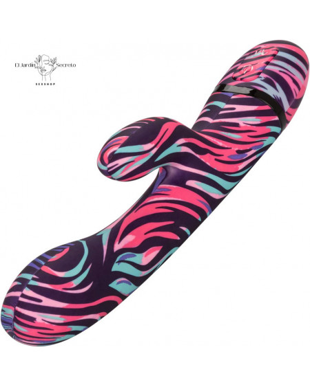 Vibrador Multicolor Para Punto g y Clítoris Ménage à Moi Dual Wand