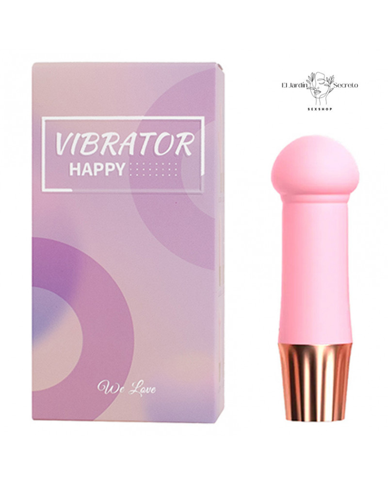 Mini Vibrador Bala 10cm Recargable Mushroom Wand Lilo
