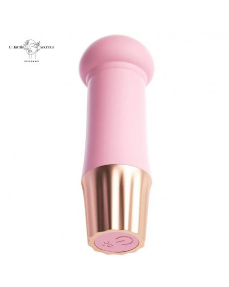 Mini Vibrador Bala 10cm Recargable Mushroom Wand Lilo