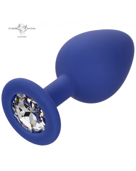 Plug Anal Azul Set 3 Plug Sexo Anal Cheeky Gems Purple