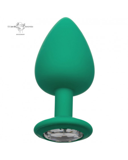 Plug Anal Verde Set 3 Plug Sexo Anal Cheeky Gems Green