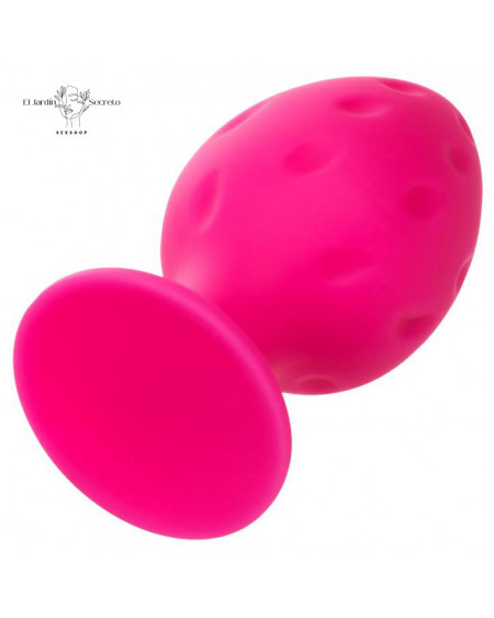 Set 2 Plug Anal Silicon Rosa Plug Sexo Anal  Cheeky Pink