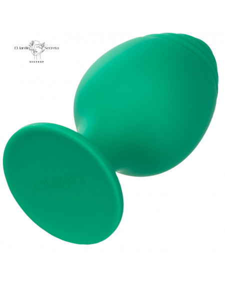 Set 2 Plug Anal Silicon Verde Plug Sexo Anal Cheeky Calexotics