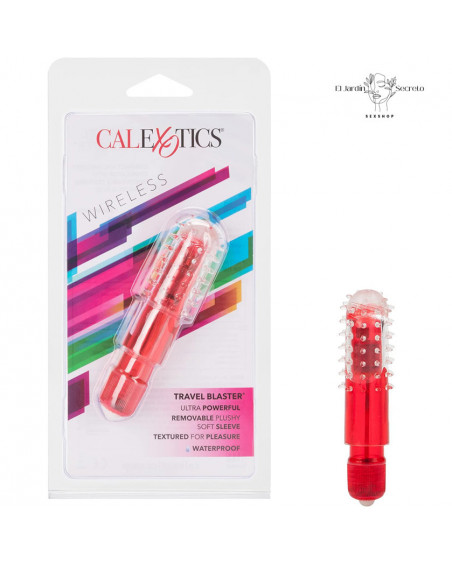Bala Vibrador Clítoris Color Rojo Travel Blaster Red Calexotics
