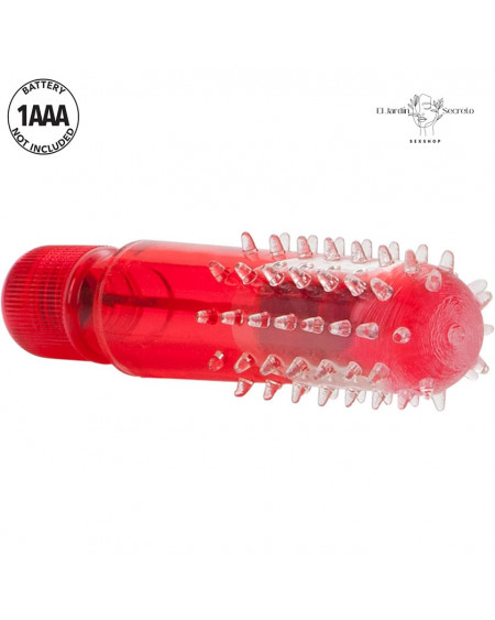 Bala 8cm Vibrador Clítoris Color Rojo Travel Blaster Red Calexotics