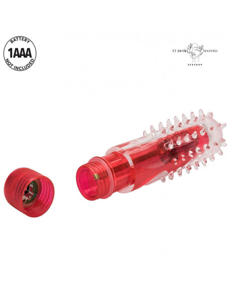 Bala 8cm Vibrador Clítoris Color Rojo Travel Blaster Red Calexotics