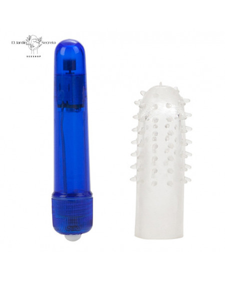 Bala Vibrador Clítoris Color Azul Travel Blaster Calexotics