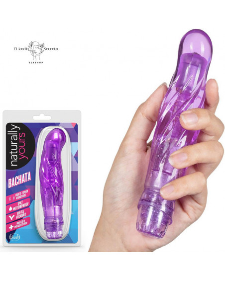 Vibrador 16cm Vaginal Punto G Bachata Purple Blush Novelties