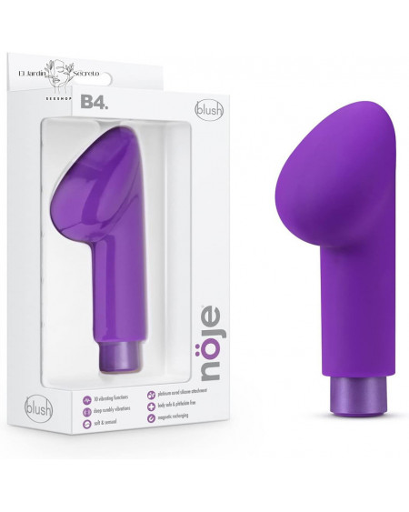 Vibrador 13cm Clitoris Punto G Noje B4 Iris Blush Novelties
