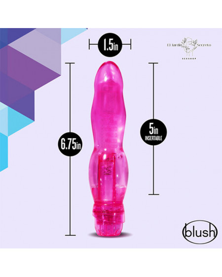 Vibrador 16cm para tu Punto G Bloom Pink Blush Novelties