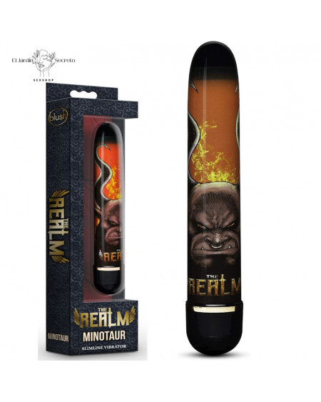 Bala Vibrador 16cm Te Realm Minotaur Red Blush Novelties