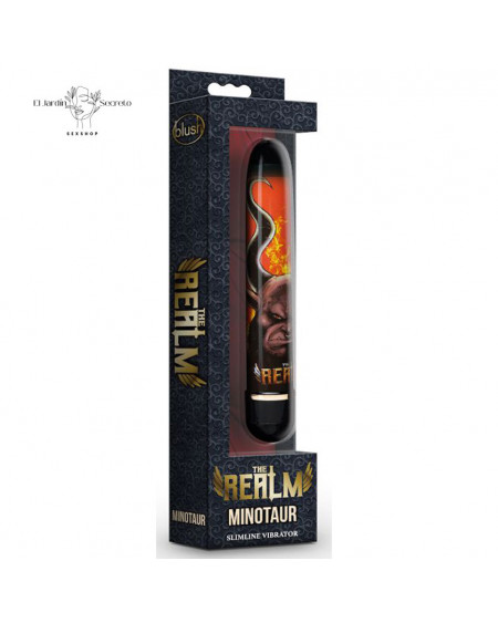 Bala Vibrador 18cm Te Realm Minotaur Red Blush Novelties