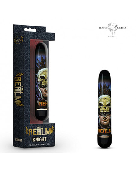 Bala Vibrador 18cm Te Realm Knight Blue Blush Novelties