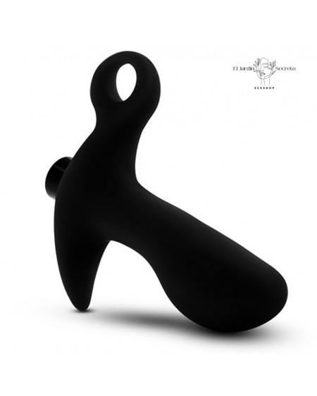 Vibrador Plug Anal 10cm Vibrador Anal Adventures Massager Black Blush