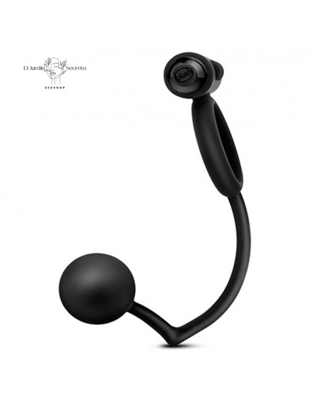 Bola Anal con Anillo para pene y vibración Anal Ball Vibrating C-Ring