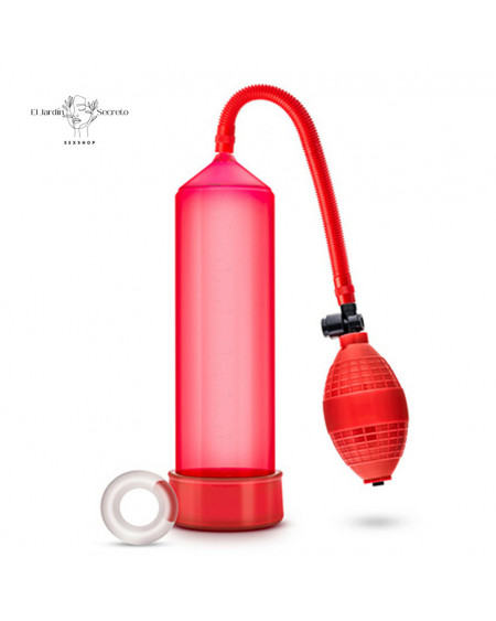 Bomba de Succión para pene VX101 Pump Red Blush Novelties