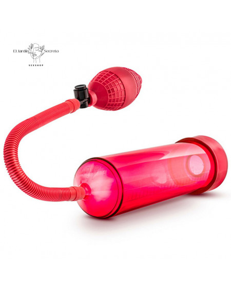 Bomba de Succión para pene VX101 Pump Red Blush Novelties