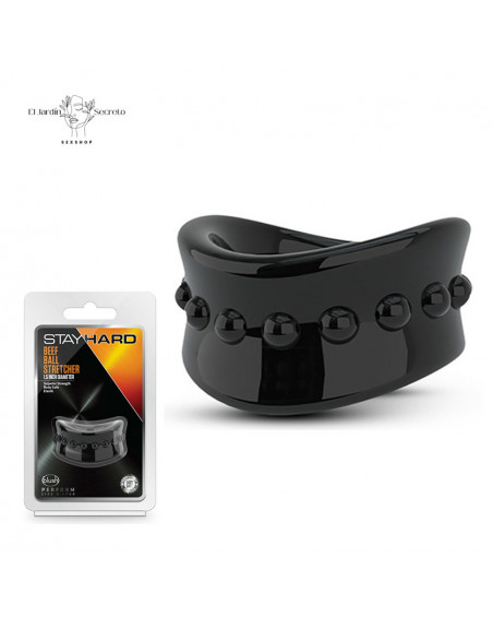Anillo Para Pene Beef Ball Stretcher Black Blush Novelties