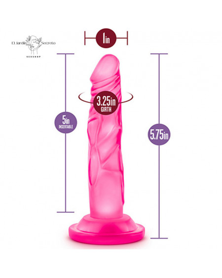 Dildo realista 14cm Sexo Anal Vaginal Mini Cock Pink 5 Blush Novelties