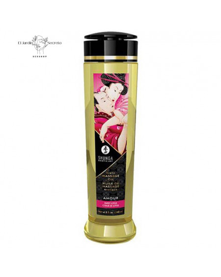 Aceite SHUNGA Erotic Massage Oil Amour Sweet Lotus