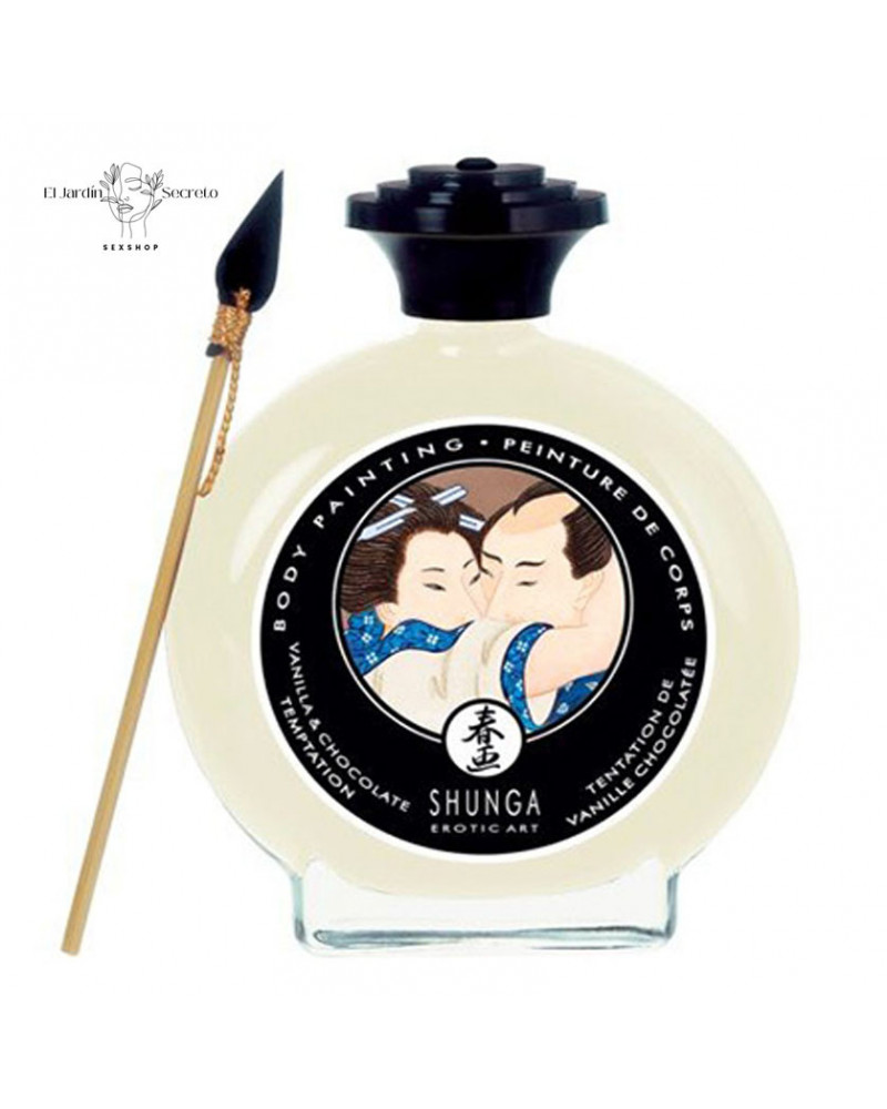 Pintura Corporal Comestible Vanilla Chocolate Shunga