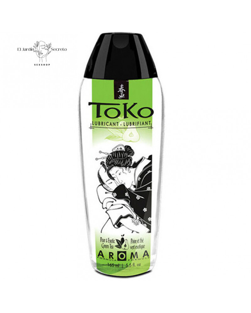 Lubricante Sexual Base Agua Toko Aroma Pear Exotic Green Tea Shunga