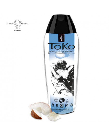 Lubricante Sexual Base Agua Toko Aroma Coconut Water Shunga