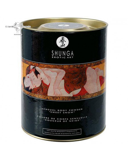 Polvos Corporales Eróticos SHUNGA Sensual Body Powder Sweet Snow Strawberry