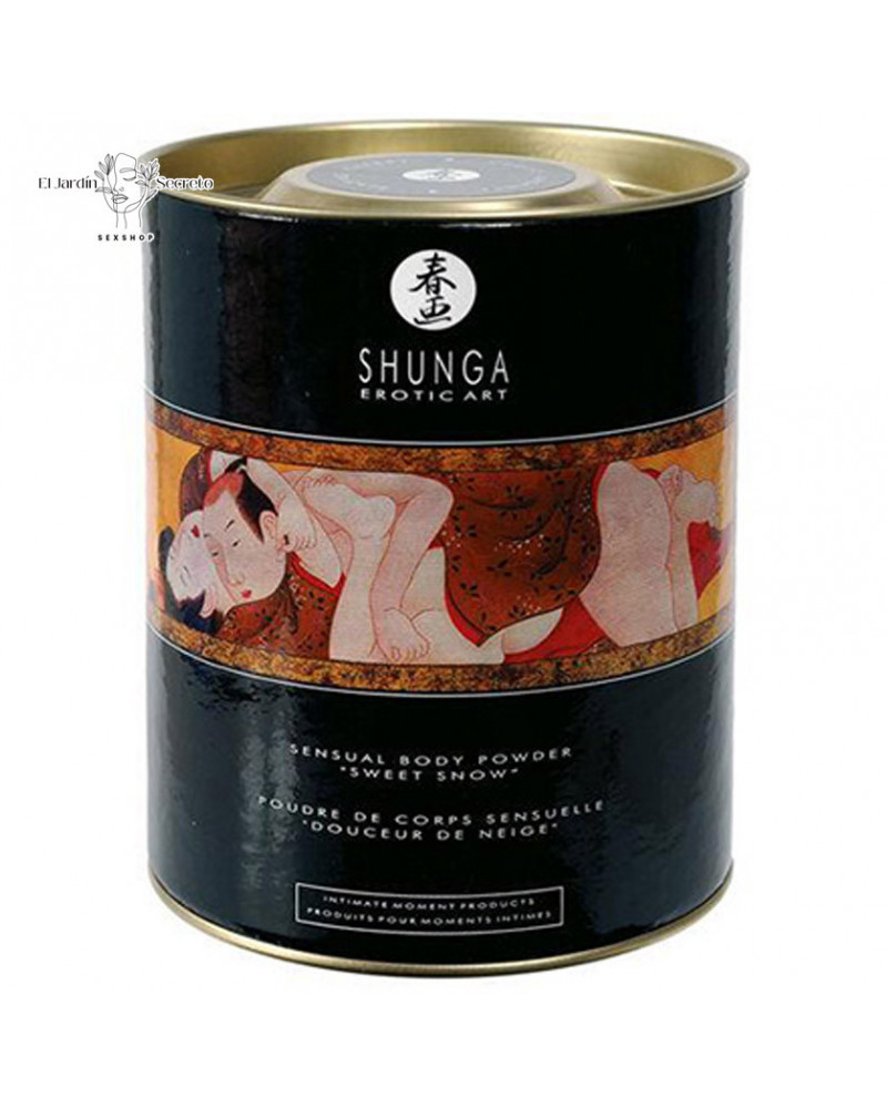 Polvos Corporales Eróticos SHUNGA Sensual Body Powder Sweet Snow Strawberry