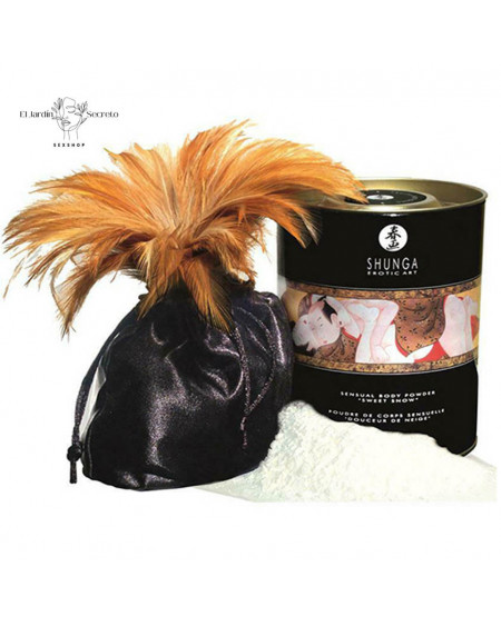 Polvos Corporales Eróticos SHUNGA Sensual Body Powder Sweet Snow Strawberry