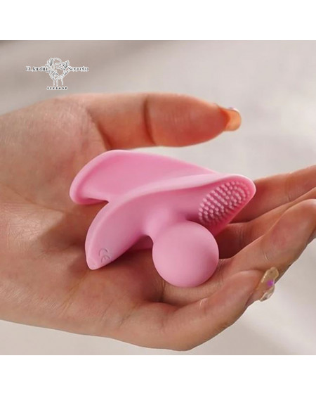 Mini Vibrador para estimular tu clítoris y Punto G Silicon Rosa