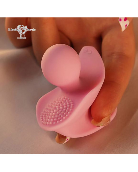 Mini Vibrador para estimular tu clítoris y Punto G Silicon Rosa