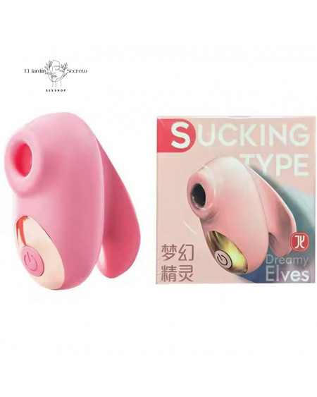 Mini Succionador para tu clítoris Vibrador Clítoris Silicon Rosa