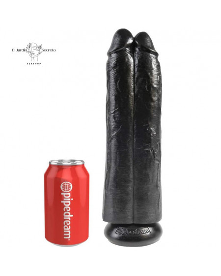 Arnés Doble Dildo 30cm Hueco Para Hombre Two Cocks One Hole Pipedream